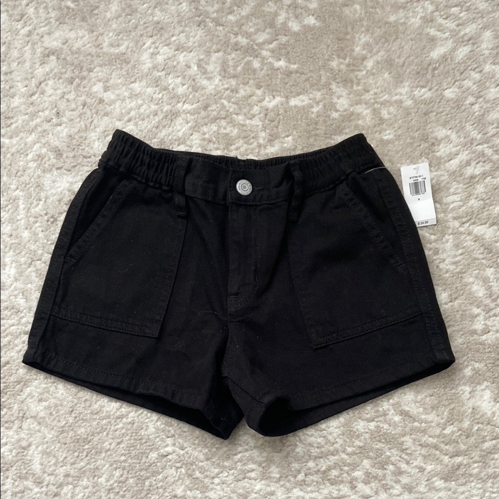 Old Navy girls black shorts